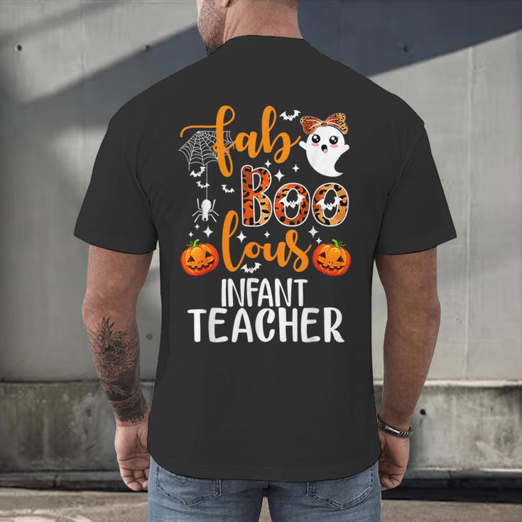 Faboolous INFANT Teacher Halloween Men's Back Print T-Shirt, gift for family, gift for coworker Faboolous INFANT Teacher Halloween Men's Back Print T-Shirt, gift for family, gift for coworker