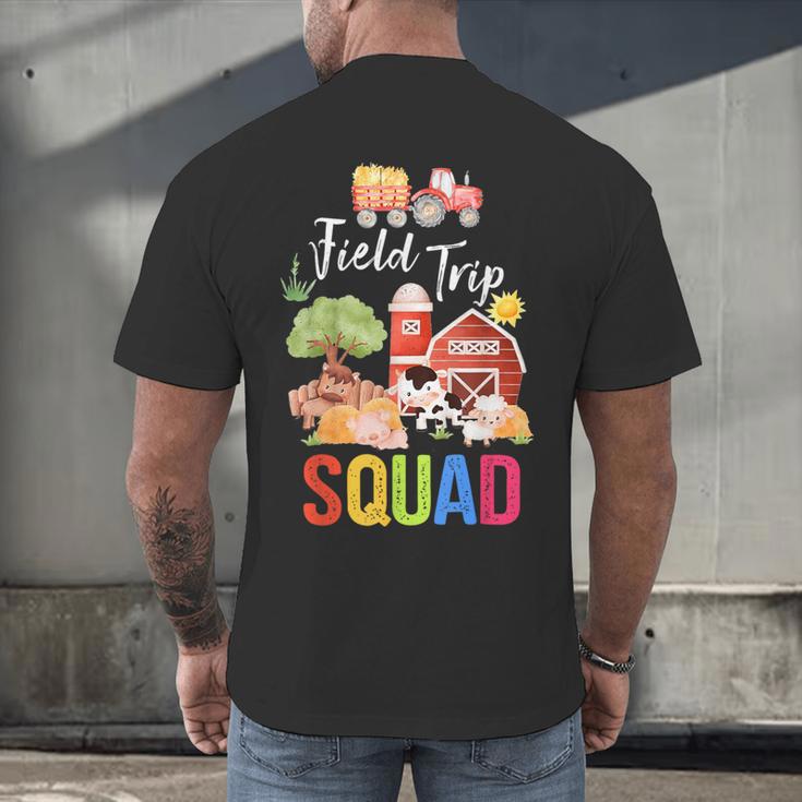 Farm Trip Field Trip Squad Farm Visit Teachers Students Men's Back Print T-Shirt, gift for family, gift for coworker Farm Trip Field Trip Squad Farm Visit Teachers Students Men's Back Print T-Shirt, gift for family, gift for coworker