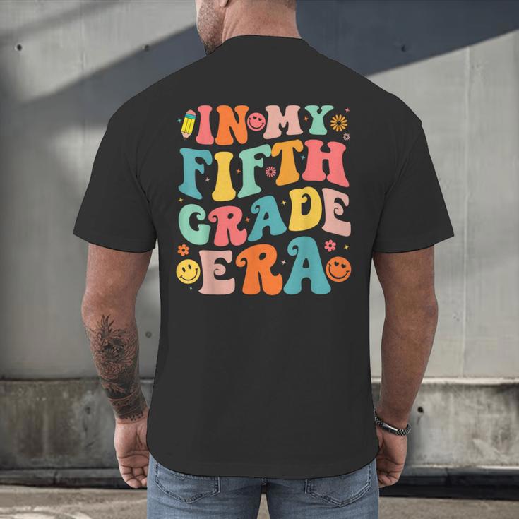 In My Fifth Grade Era 5th Grade Teacher Back To School Men's Back Print T-Shirt, gift for family, gift for coworker In My Fifth Grade Era 5th Grade Teacher Back To School Men's Back Print T-Shirt, gift for family, gift for coworker