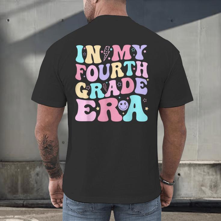 In My Fourth Grade Era Girl Back To School 4th Grade Teacher Men's Back Print T-Shirt, gift for family, gift for coworker