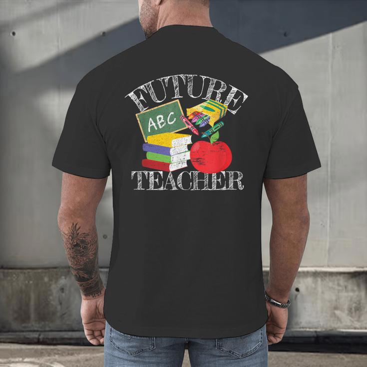 Future Teacher Costume Tee For Men Women Adults And Kids Men's Back Print T-Shirt, gift for family, gift for coworker Future Teacher Costume Tee For Men Women Adults And Kids Men's Back Print T-Shirt, gift for family, gift for coworker
