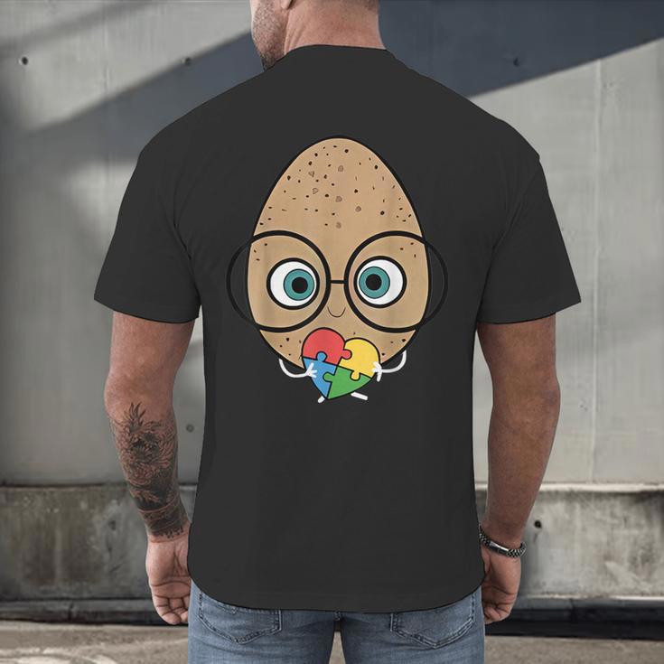 The Good Egg Teacher Halloween Costume Food Group Cute Men's Back Print T-Shirt, gift for family, gift for coworker The Good Egg Teacher Halloween Costume Food Group Cute Men's Back Print T-Shirt, gift for family, gift for coworker