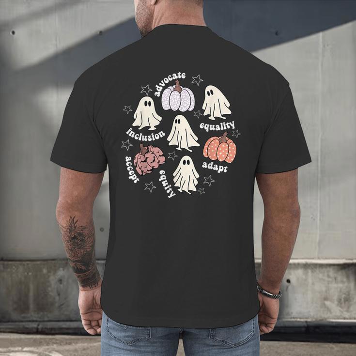 Halloween Advocate Heat Transfers Special Education Teacher Men Women Men's Back Print T-Shirt, gift for family, gift for coworker Halloween Advocate Heat Transfers Special Education Teacher Men Women Men's Back Print T-Shirt, gift for family, gift for coworker
