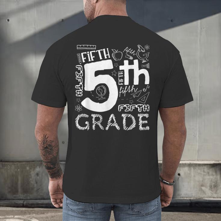 Hello 5th Grade Here I Come Teacher Fifth Grade Boys Girls Men's Back Print T-Shirt, gift for family, gift for coworker Hello 5th Grade Here I Come Teacher Fifth Grade Boys Girls Men's Back Print T-Shirt, gift for family, gift for coworker