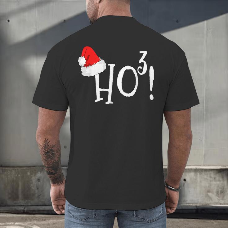 Ho Cubed Shirt Math Teacher Xmas For Men Women Kids Men's Back Print T-Shirt, gift for family, gift for coworker Ho Cubed Shirt Math Teacher Xmas For Men Women Kids Men's Back Print T-Shirt, gift for family, gift for coworker