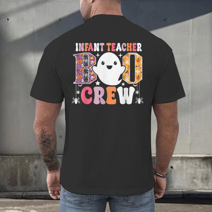 Infant Teacher Boo Crew Halloween Costume Men's Back Print T-Shirt, gift for family, gift for coworker Infant Teacher Boo Crew Halloween Costume Men's Back Print T-Shirt, gift for family, gift for coworker
