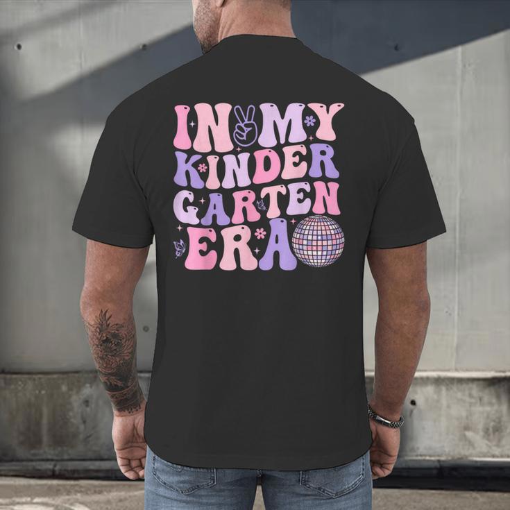In My Kindergarten Era Teacher Kids Back To School Kinder Men's Back Print T-Shirt, gift for family, gift for coworker