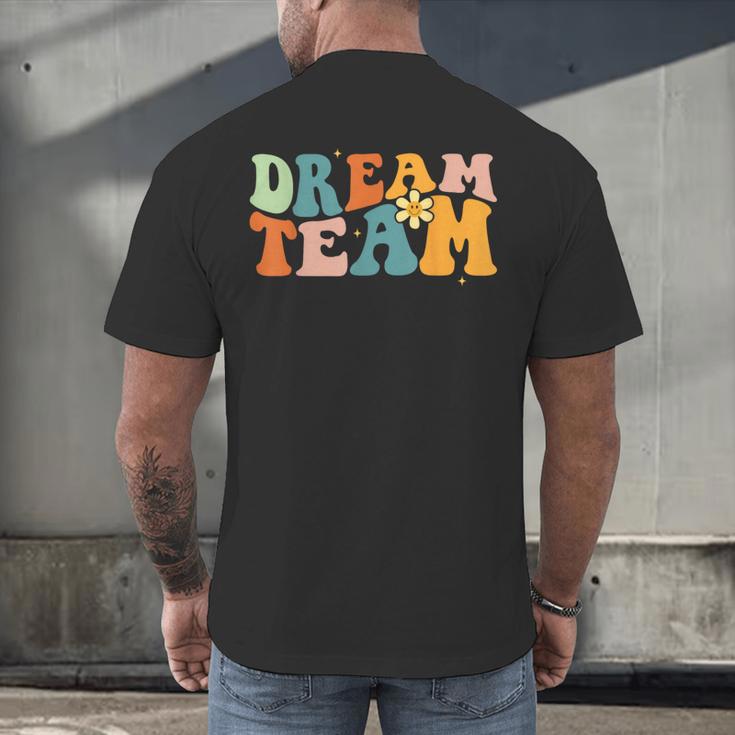 Last Day Of School Back To School Dream-Team Teacher Kids Men's Back Print T-Shirt, gift for family, gift for coworker Last Day Of School Back To School Dream-Team Teacher Kids Men's Back Print T-Shirt, gift for family, gift for coworker