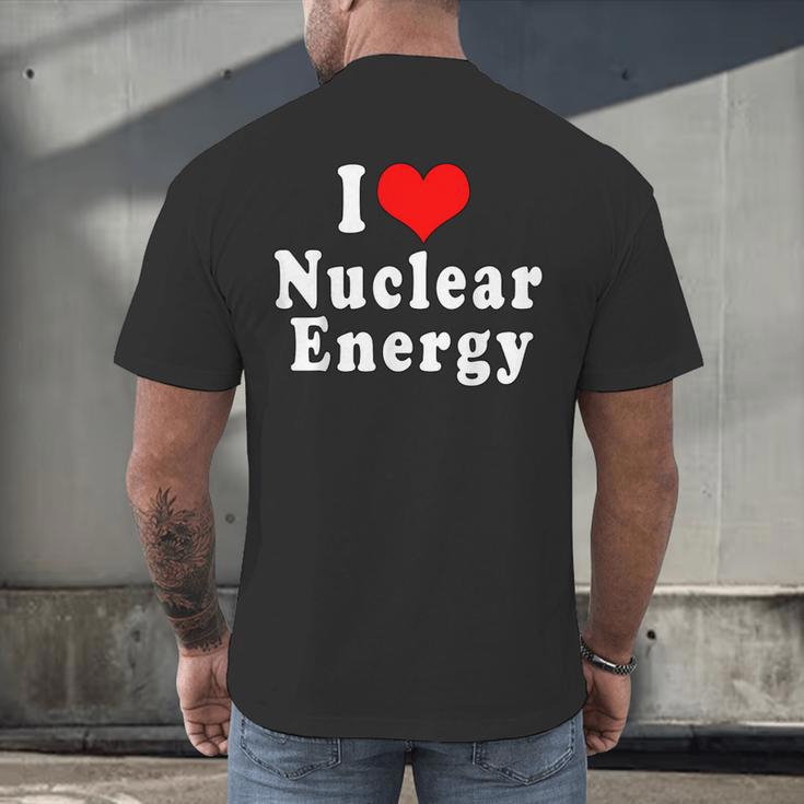 I Love Nuclear Energy School Teacher Men's Back Print T-Shirt, gift for family, gift for coworker I Love Nuclear Energy School Teacher Men's Back Print T-Shirt, gift for family, gift for coworker