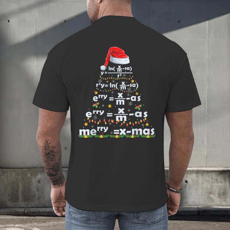 Math Equation Merry X-Mas Math Teacher Christmas Humor Men Women Kids Men's Back Print T-Shirt, gift for family, gift for coworker Math Equation Merry X-Mas Math Teacher Christmas Humor Men Women Kids Men's Back Print T-Shirt, gift for family, gift for coworker