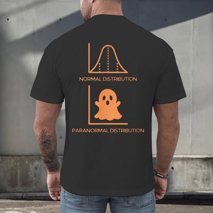 Math Statistics Normal Paranormal Distribution Teacher Men's Back Print T-Shirt, gift for family, gift for coworker Math Statistics Normal Paranormal Distribution Teacher Men's Back Print T-Shirt, gift for family, gift for coworker