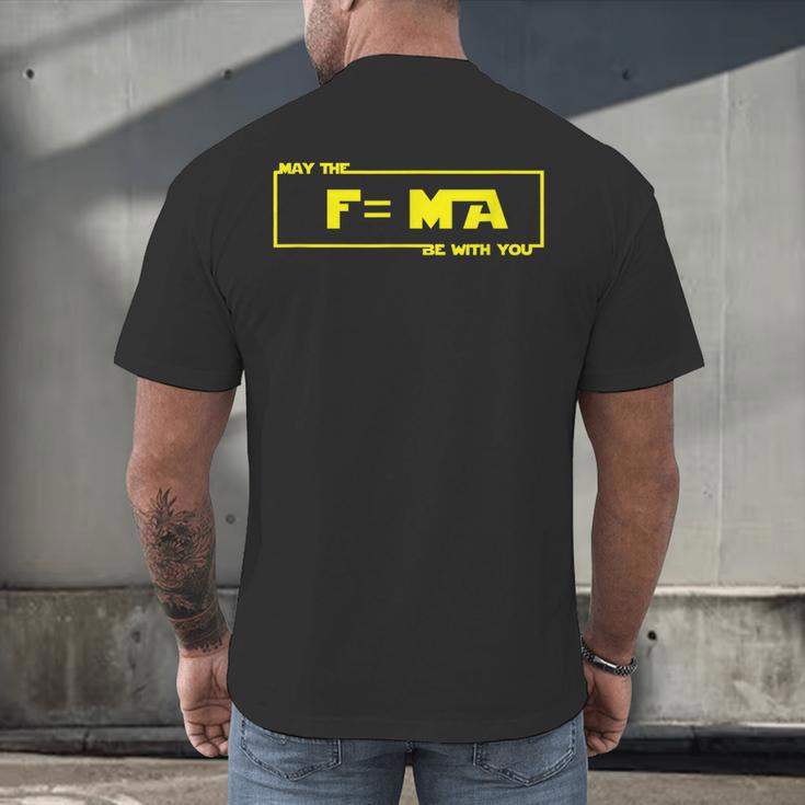 May The Fma Be With You Science Teacher Tshirts For Men Women Men's Back Print T-Shirt, gift for family, gift for coworker May The Fma Be With You Science Teacher Tshirts For Men Women Men's Back Print T-Shirt, gift for family, gift for coworker
