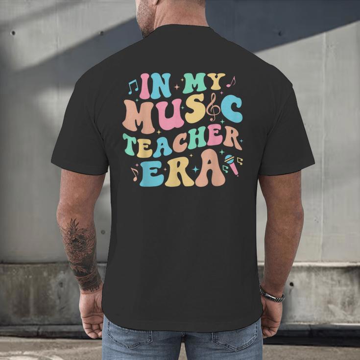 In My Music Teacher Era Back To School Squad Music Teacher Men's Back Print T-Shirt, gift for family, gift for coworker In My Music Teacher Era Back To School Squad Music Teacher Men's Back Print T-Shirt, gift for family, gift for coworker
