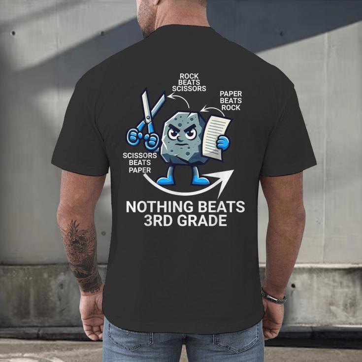 Nothing Beats 3rd Grade Back To School Kids Teachers Men's Back Print T-Shirt, gift for family, gift for coworker Nothing Beats 3rd Grade Back To School Kids Teachers Men's Back Print T-Shirt, gift for family, gift for coworker