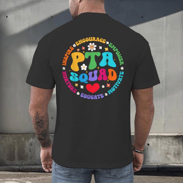 Parents Teacher Association Team Supporter PTA Squad For Men Women Girls Kids Men's Back Print T-Shirt, gift for family, gift for coworker Parents Teacher Association Team Supporter PTA Squad For Men Women Girls Kids Men's Back Print T-Shirt, gift for family, gift for coworker
