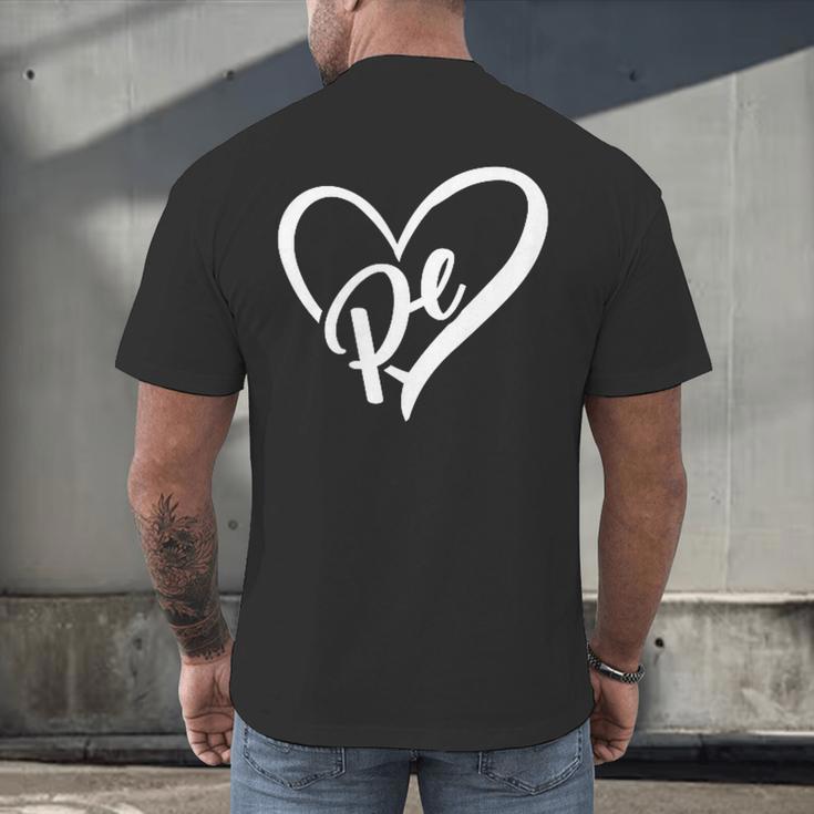 PE Teacher Vintage Retro Physical Education Teacher Men's Back Print T-Shirt, gift for family, gift for coworker PE Teacher Vintage Retro Physical Education Teacher Men's Back Print T-Shirt, gift for family, gift for coworker