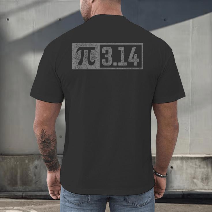 Pi Shirt For Teacher Vintage 314 Pi Digits Happy Pi Day Men's Back Print T-Shirt, gift for family, gift for coworker Pi Shirt For Teacher Vintage 314 Pi Digits Happy Pi Day Men's Back Print T-Shirt, gift for family, gift for coworker