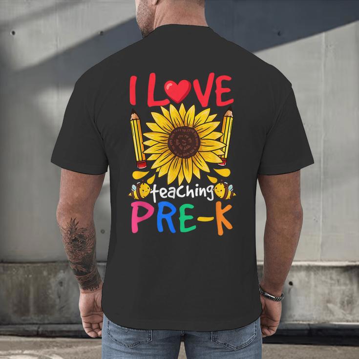 Pre School Teacher Pre-K Teacher Men's Back Print T-Shirt, gift for family, gift for coworker Pre School Teacher Pre-K Teacher Men's Back Print T-Shirt, gift for family, gift for coworker