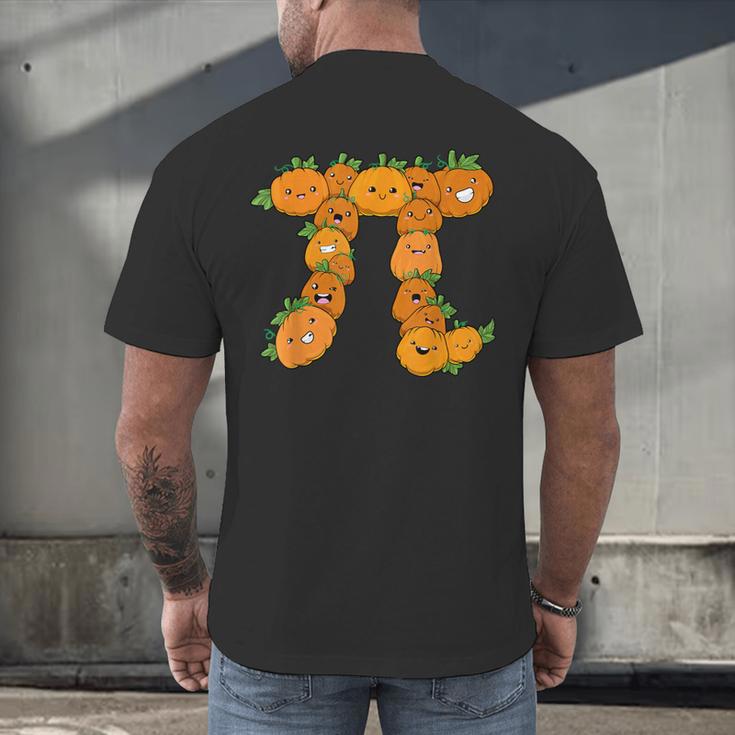 Pumpkin Pi Math Teacher Halloween Costume Geometry Men's Back Print T-Shirt, gift for family, gift for coworker Pumpkin Pi Math Teacher Halloween Costume Geometry Men's Back Print T-Shirt, gift for family, gift for coworker