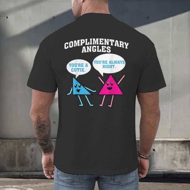 Right Acute Triangle Math Teacher Cool Geometry Men's Back Print T-Shirt, gift for family, gift for coworker Right Acute Triangle Math Teacher Cool Geometry Men's Back Print T-Shirt, gift for family, gift for coworker
