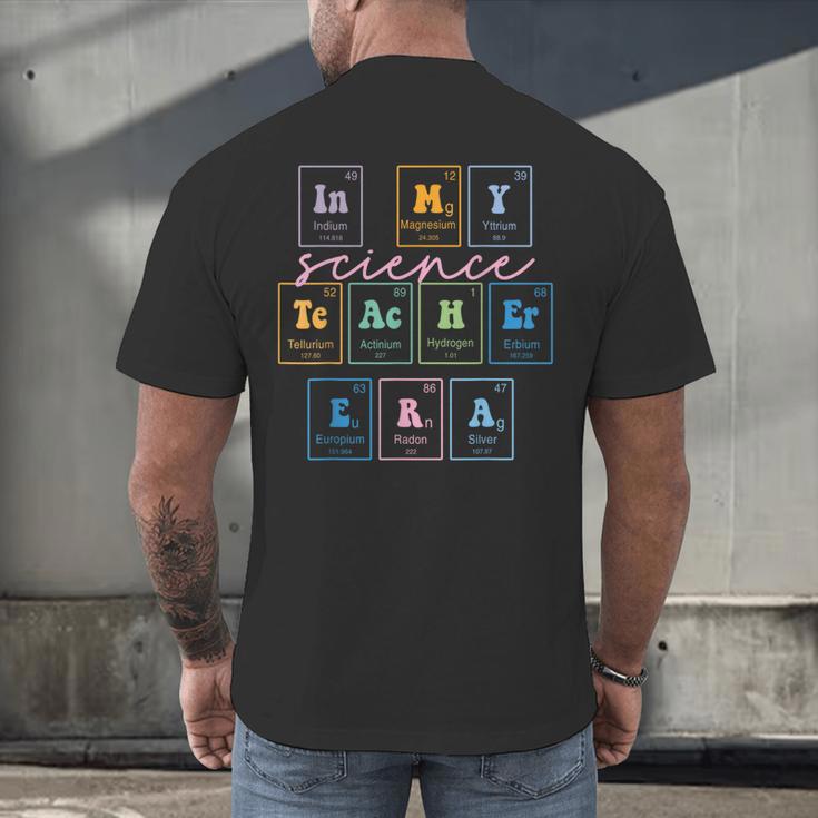 In My Science Teacher Era Science Teacher Men's Back Print T-Shirt, gift for family, gift for coworker