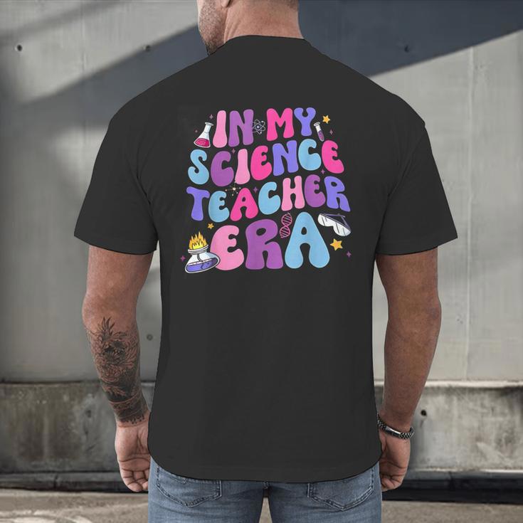 In My Science Teacher Era Teacher Men's Back Print T-Shirt, gift for family, gift for coworker In My Science Teacher Era Teacher Men's Back Print T-Shirt, gift for family, gift for coworker