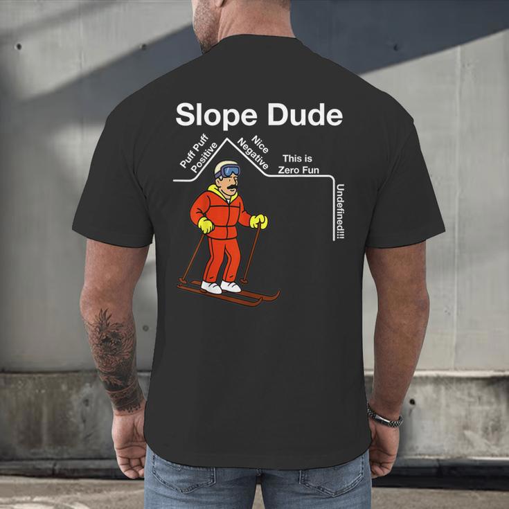 Slope Dude Algebra Geometry Middle School Math Teacher Men's Back Print T-Shirt, gift for family, gift for coworker Slope Dude Algebra Geometry Middle School Math Teacher Men's Back Print T-Shirt, gift for family, gift for coworker