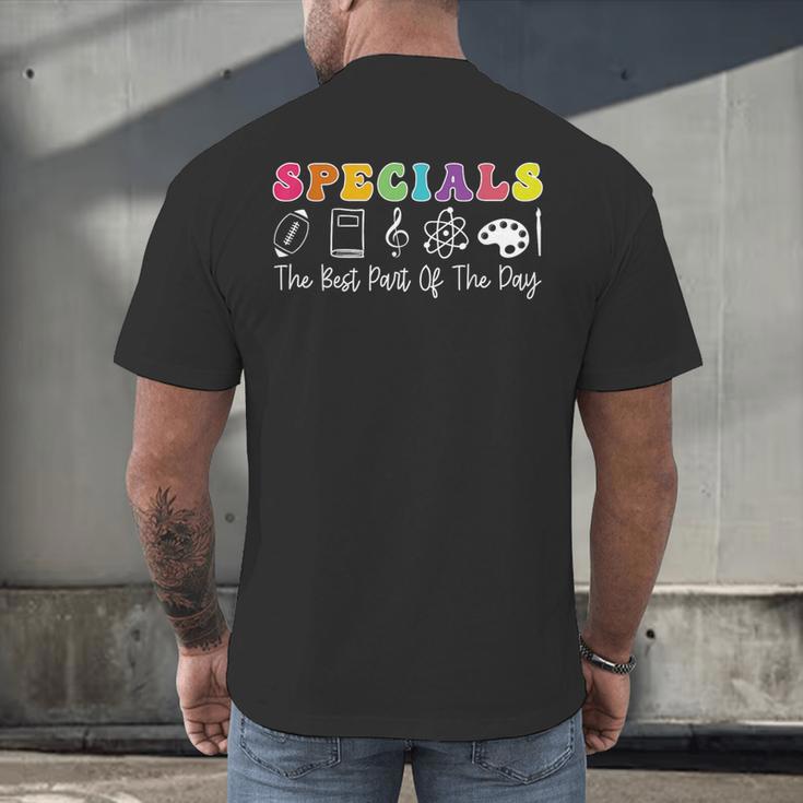 Teacher Specials The Best Part Of The Day Specials Squad Men's Back Print T-Shirt, gift for family, gift for coworker Teacher Specials The Best Part Of The Day Specials Squad Men's Back Print T-Shirt, gift for family, gift for coworker