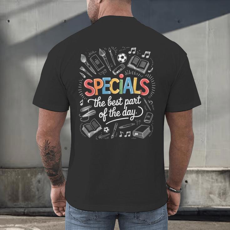 Teacher Specials The Best Part Of The Day Specials Squad Men's Back Print T-Shirt, gift for family, gift for coworker Teacher Specials The Best Part Of The Day Specials Squad Men's Back Print T-Shirt, gift for family, gift for coworker