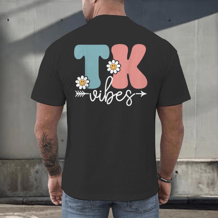TK Vibes Back To School Teachers Students TK Team Men's Back Print T-Shirt, gift for family, gift for coworker