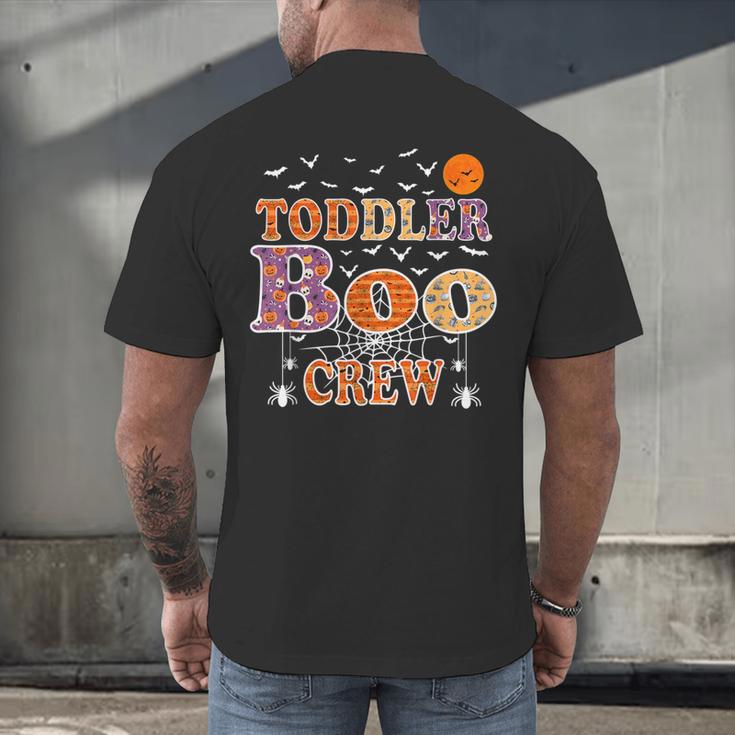 Toddler Boo Crew Halloween Daycare Teacher Kids Men's Back Print T-Shirt, gift for family, gift for coworker Toddler Boo Crew Halloween Daycare Teacher Kids Men's Back Print T-Shirt, gift for family, gift for coworker