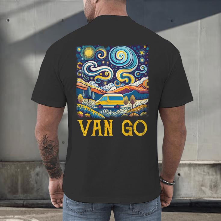 Van Go Vanlife Accessories Artist Art Teacher Men's Back Print T-Shirt, gift for family, gift for coworker Van Go Vanlife Accessories Artist Art Teacher Men's Back Print T-Shirt, gift for family, gift for coworker