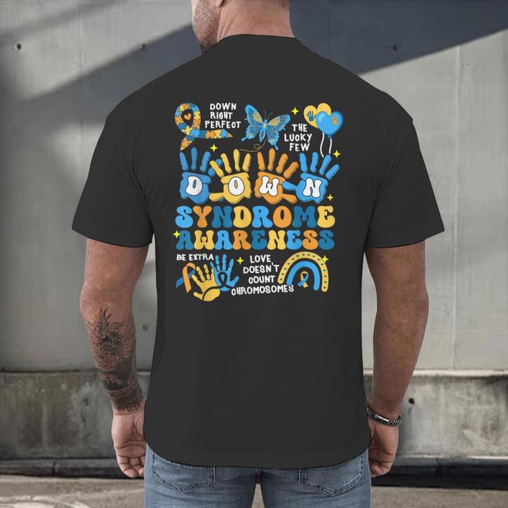 World Down Syndrome Day Awareness T21 Teacher Women Men Kids Men's Back Print T-Shirt, gift for family, gift for coworker World Down Syndrome Day Awareness T21 Teacher Women Men Kids Men's Back Print T-Shirt, gift for family, gift for coworker
