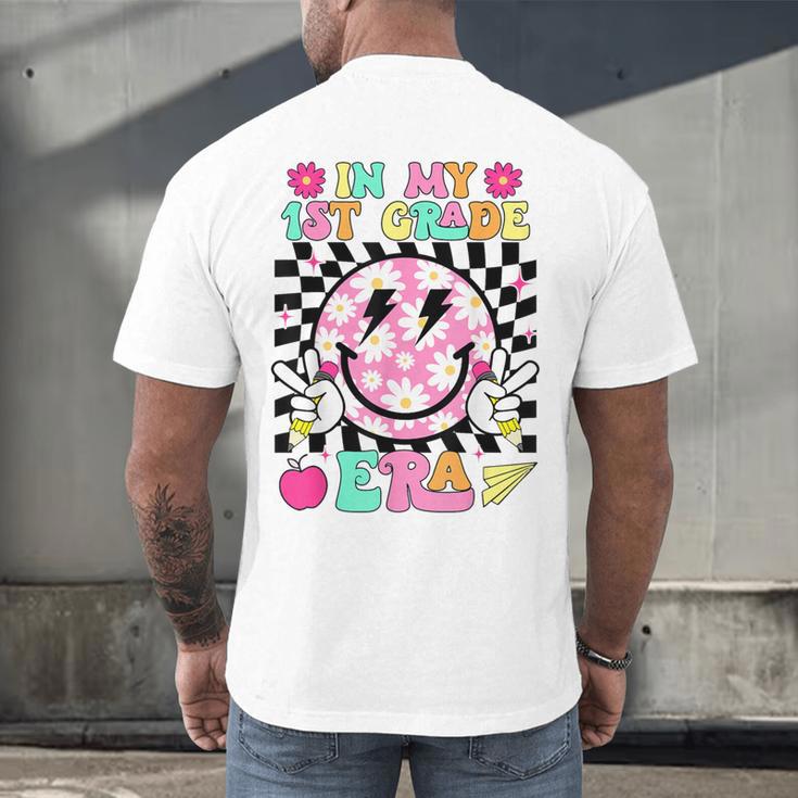 In My 1st Grade Era Smile Face Back To School Teacher Kid Men's Back Print T-Shirt, gift for family, gift for coworker