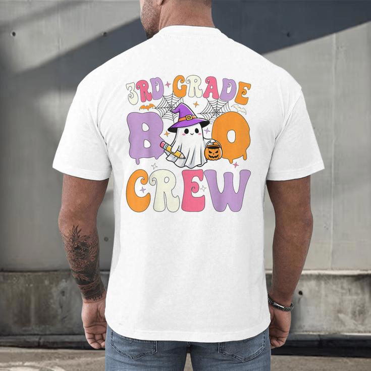 3rd Grade Boo Crew Spooky Third Grade Halloween Teacher Men's Back Print T-Shirt, gift for family, gift for coworker 3rd Grade Boo Crew Spooky Third Grade Halloween Teacher Men's Back Print T-Shirt, gift for family, gift for coworker