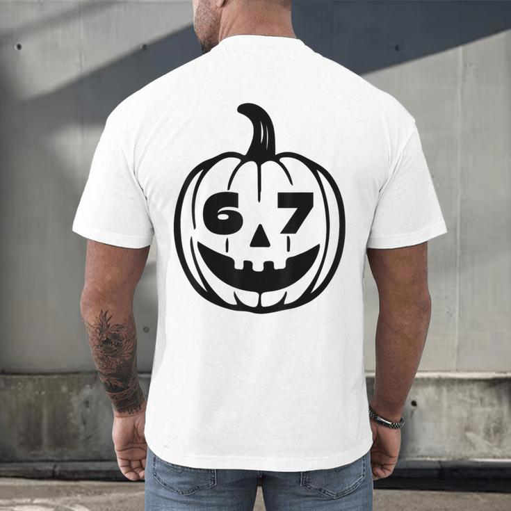 67 Halloween Costume For Students Teachers Brainrot Meme Men's Back Print T-Shirt, gift for family, gift for coworker 67 Halloween Costume For Students Teachers Brainrot Meme Men's Back Print T-Shirt, gift for family, gift for coworker