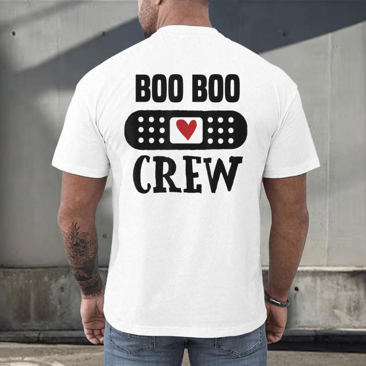 Boo Boo Crew First Aid School Nurse Day Care Teacher Men's Back Print T-Shirt, gift for family, gift for coworker Boo Boo Crew First Aid School Nurse Day Care Teacher Men's Back Print T-Shirt, gift for family, gift for coworker