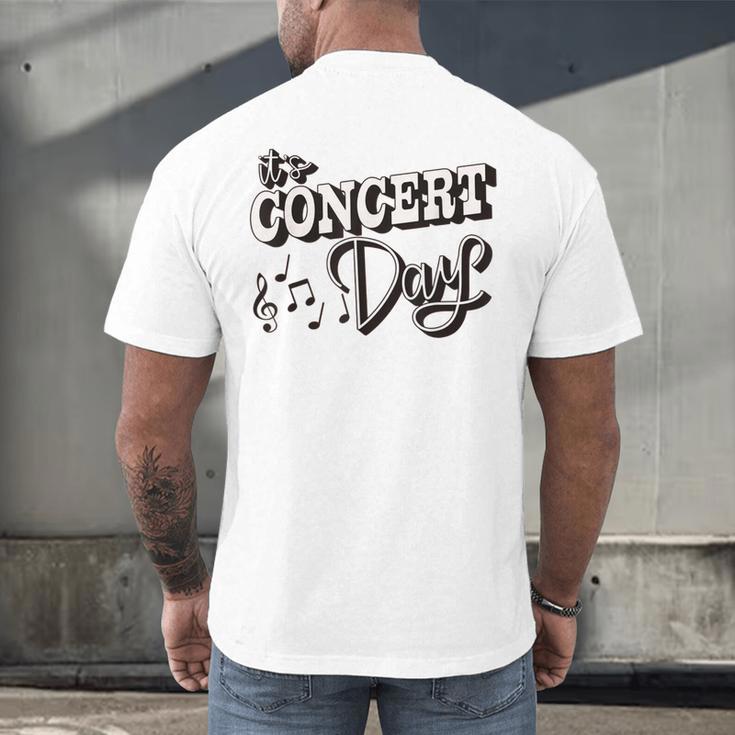 The Concert Day Elementary Music Teacher First Day Of School Men's Back Print T-Shirt, gift for family, gift for coworker The Concert Day Elementary Music Teacher First Day Of School Men's Back Print T-Shirt, gift for family, gift for coworker