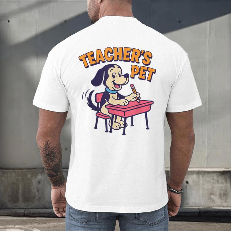 Cute Elementary School Student Dog Teacher's Pet Men's Back Print T-Shirt, gift for family, gift for coworker Cute Elementary School Student Dog Teacher's Pet Men's Back Print T-Shirt, gift for family, gift for coworker