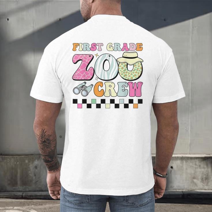 Field Zoo Trip Shirt For Teacher First Grade Crew For Men Women Kids Men's Back Print T-Shirt, gift for family, gift for coworker
