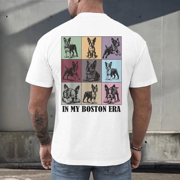 Funny Boston Terrier Quote In My Boston Terrier Era Cool Dog Men Women Men's Back Print T-Shirt, gift for family, gift for coworker