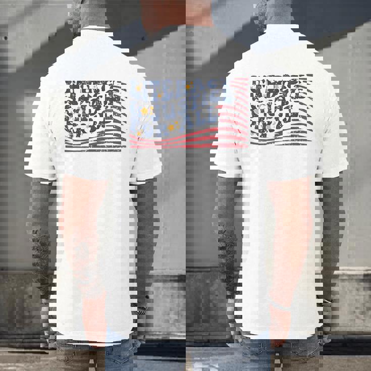 Literacy Justice For All Teacher Men&#x27;s Back Print T-Shirt, gift for family, gift for coworker