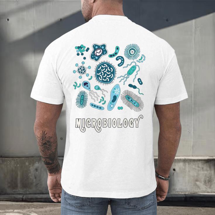 Microbiology Teacher Science Instructor Tee Shirt For Men Women Men's Back Print T-Shirt, gift for family, gift for coworker