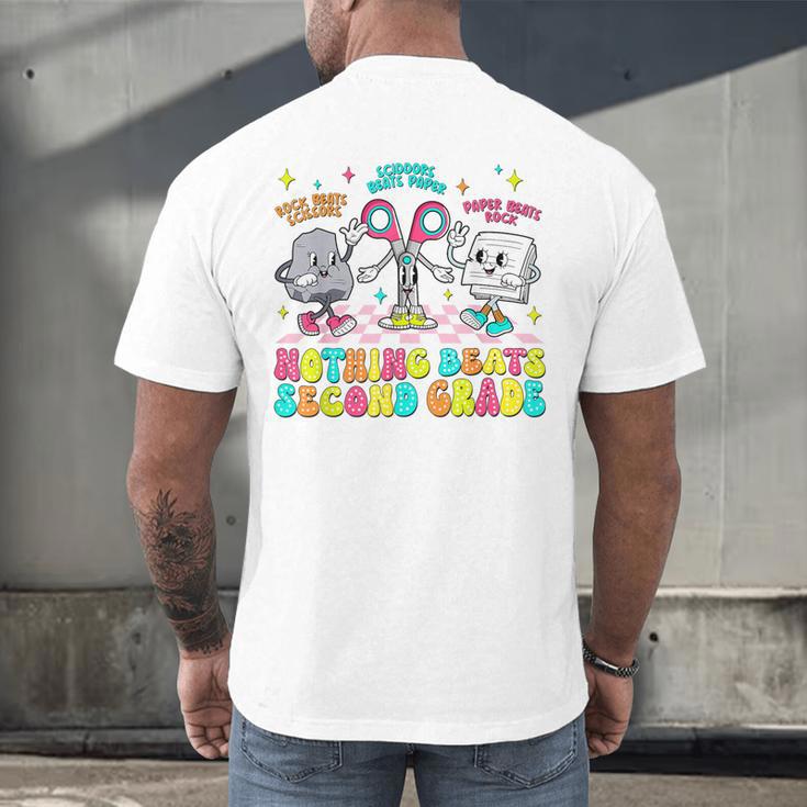 Nothing Beats 2nd Second Grade Back To School Teacher Kids Men's Back Print T-Shirt, gift for family, gift for coworker Nothing Beats 2nd Second Grade Back To School Teacher Kids Men's Back Print T-Shirt, gift for family, gift for coworker