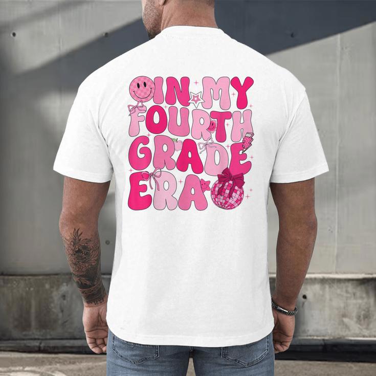 Pink Fourth Grade Era 4th Back To School Grade Teacher Men's Back Print T-Shirt, gift for family, gift for coworker Pink Fourth Grade Era 4th Back To School Grade Teacher Men's Back Print T-Shirt, gift for family, gift for coworker