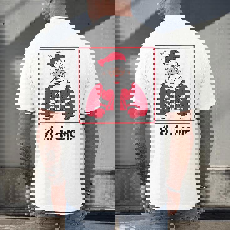 Retro All Done Christmas Special Ed Teacher Team Santa Women Men&#x27;s Back Print T-Shirt, gift for family, gift for coworker