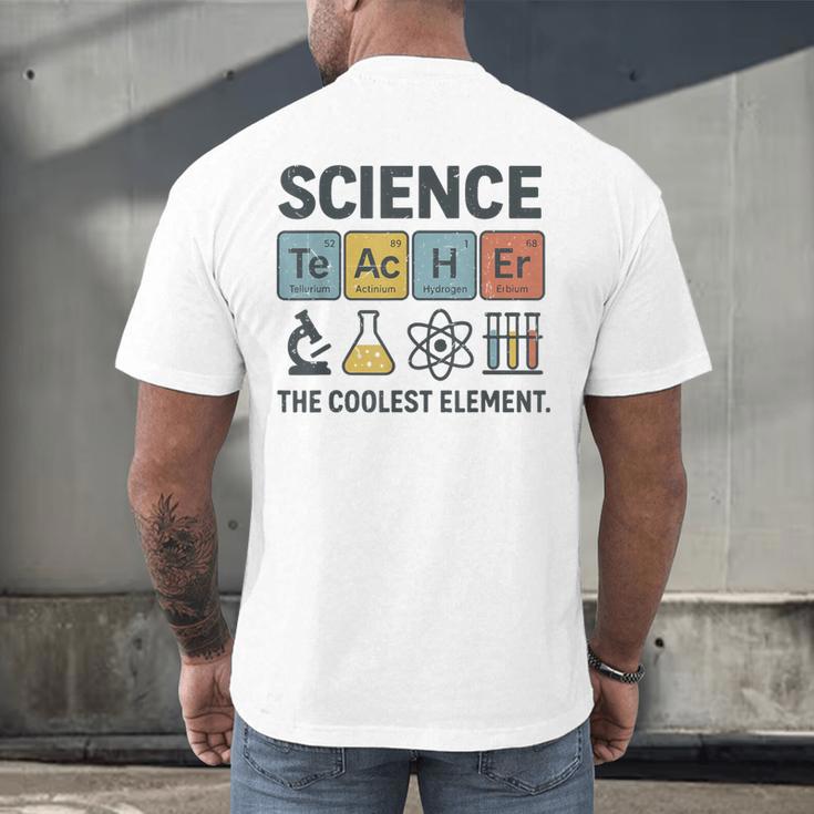 Science Teacher Periodic Table Jokes Chemistry Pun Men's Back Print T-Shirt, gift for family, gift for coworker Science Teacher Periodic Table Jokes Chemistry Pun Men's Back Print T-Shirt, gift for family, gift for coworker