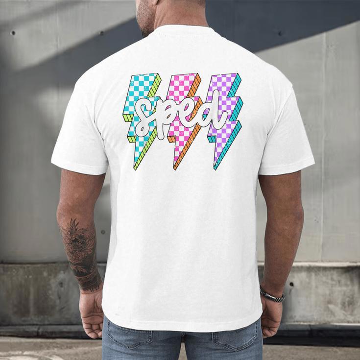 SPED Teacher Squad Lightning Bolt Special Education Men's Back Print T-Shirt, gift for family, gift for coworker SPED Teacher Squad Lightning Bolt Special Education Men's Back Print T-Shirt, gift for family, gift for coworker
