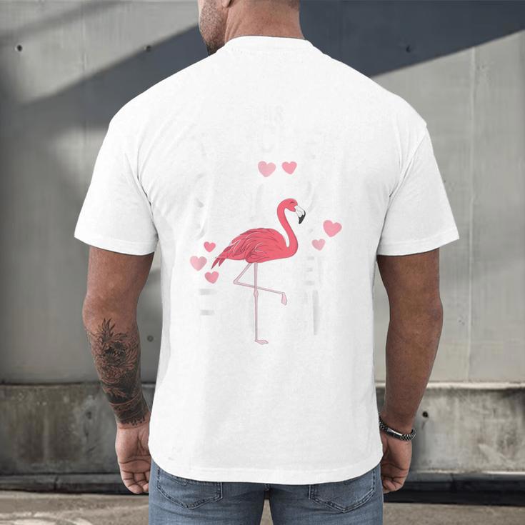 This Teacher Loves Her Flock Flamingo Teacher Class Men's Back Print T-Shirt, gift for family, gift for coworker This Teacher Loves Her Flock Flamingo Teacher Class Men's Back Print T-Shirt, gift for family, gift for coworker