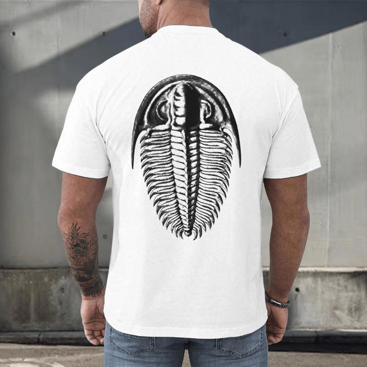 Trilobite Fossil Geology Teacher Student Geologist Men's Back Print T-Shirt, gift for family, gift for coworker Trilobite Fossil Geology Teacher Student Geologist Men's Back Print T-Shirt, gift for family, gift for coworker